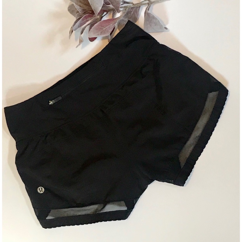 SOLD Lululemon Time To Sweat Black Short - Picture 4 of 8